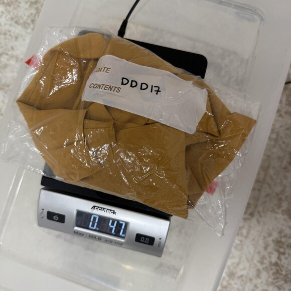 Nike Yoga Dri-FIT Shirt Womens Small Brown Mock Neck Long Sleeve Stretch Top - Picture 8 of 8